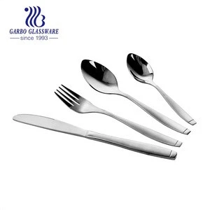 Matte Finished Flatware Set 18 24 Piece, Stainless Steel Silverware Lead Free Mirror Polished Cutlery Set Service For 4