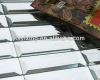 MD18 Strip Glass Mirror Mosaic Wall Tile, Mirror Glass Mosaic Tile, Colored Beveled Glass Mirror Mosaic Tile