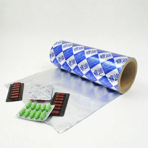 Medical Capsule Package Printed Pharmaceutical Aluminium Foil