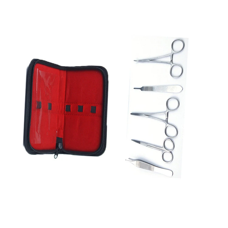 Medical students suture kit, stainless steel dissection suture practice kit, open surgery anatomy suture training