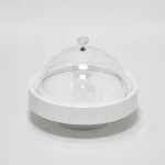 Medium Plastic Cake Serving Plate with Lid