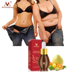 MeiYanQiong Brand 1pcs Slimming Cellulite Massage Essential Oil Fast Lose Weight Fat Burning Slimming Body Creams Care