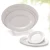 Import Melamine Plates Sets Dinnerware White Oval Plate Break-resistant Plastic Dinner Plate Set from China