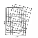 Mesh Wire Wall Decorative Iron Art Storage Rack Multifunctional Mesh Panel Display Hanging Rack Wall picture Panel