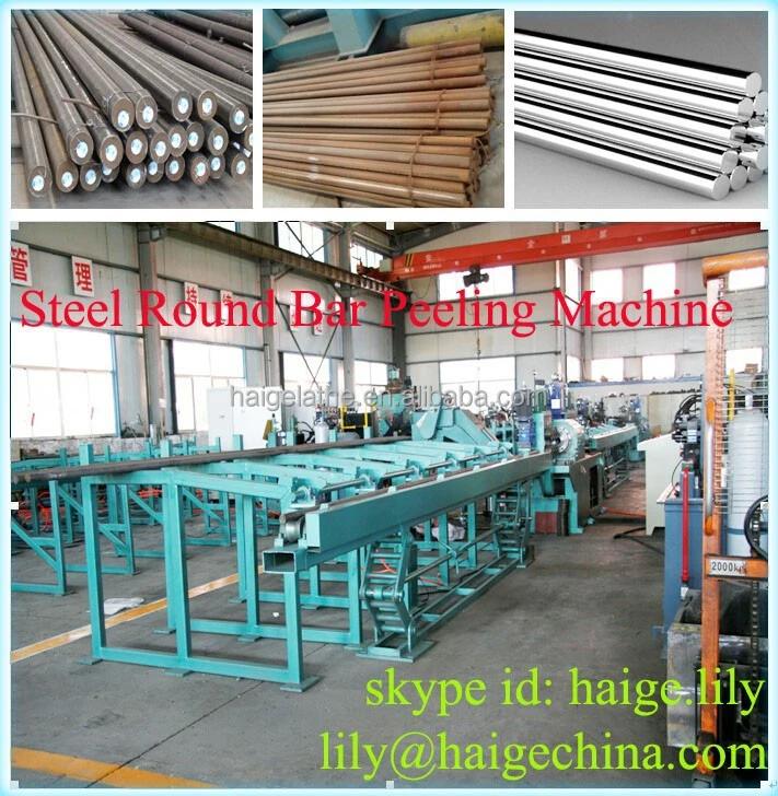 metal metallurgy machinery steel bar peeling lathe machine