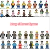 Mini Figure Action Building Block Toys Girls Boys Characters Kids Playing House Toys Children Christmas Gifts