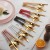 Import Mirror Shiny Finished 18/10 Small Pretty Waist Cutlery Soup Dinner Spoon Cake Dessert Fork Butter Steak Knife from China