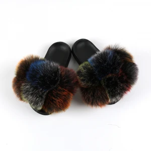 Cheap fur slides 2025 wholesale