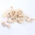 Import mix shape wooden teethers chewing beads natural wood bead garland diy accessories baby teether wooden ball loose geometric bead from China