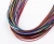 Import Mixed colors Imitation Leather Cord Necklaces with lobster Claw Clasp from China