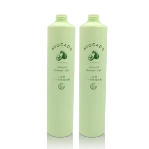 300ml Empty HDPE Plastic Biodegradable Cosmetic Packaging Lotion Bottle with Pump