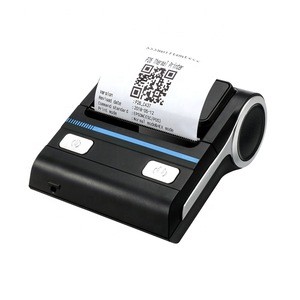 Mobile bluetooth thermal shipping label printer Mini bluetooth printer