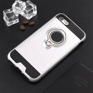 Mobile Phone Accessories 360 Degree Rotation Ring customised phone case for iphone 6 7 X