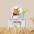 Import Modern bedroom furniture mirrored dresser drawers wooden bedroom dresser white makeup dressing table from China