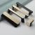 Import Modern Cabinet Door Handles and Knobs for Furniture Detachable Zinc Alloy Black Gold Furniture Handles Drawer Pulls Hardware from China