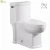Import Modern Ceramic Dual Flush one piece sanitary ware toilet with Soft Closing Seat from China