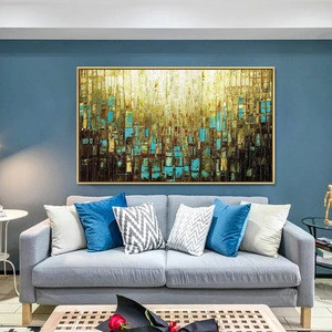 modern decorate abstract oil painting art colorful large wall canvas
