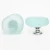 Modern furniture matt crystal glass knobs with screws for home decorating