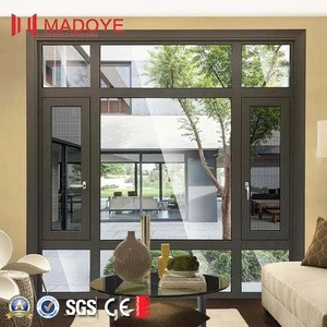 Modern house design fashionable aluminum casement windows