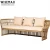 Import Modern Leisure Style Hotel Outdoor Garden Sofa Furniture Weaving Rattan Sectional Sofa Set Wicker Patio Outdoor Sofa from China