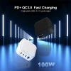 Modern New Design 100W Fast Charger Universal USB Mobile Phone Laptop Charger Adapter