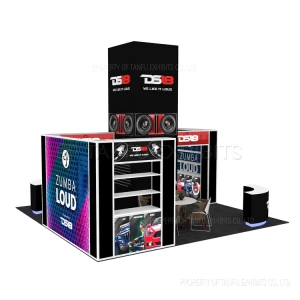 Modular Expo Display Stand Exhibition 20 x 20 Trade Show Booth