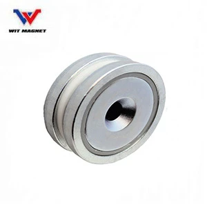 module led magnet D16XH5.2  mm countersunk hole ndfeb magnets apply to magnet motor free energy