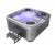 Import Monalisa Massage Luxury Bathtub 6 Person Outdoor Hot Tub Spa from China