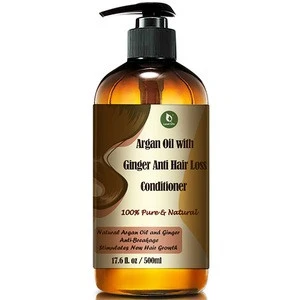 Moroccan Argan Oil Hair Conditioner - Best Treatment for Damaged & Dry Hair - Made with Organic Ingredients & Keratin