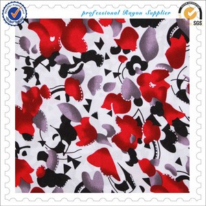 MR16005BP High quality woven printing woven rayon fabric