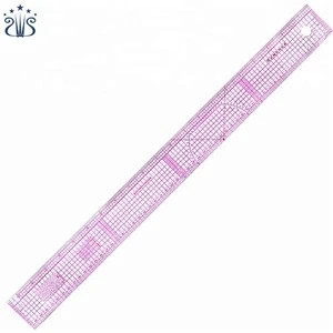 Multi-function Scale Soft Plastic Straight Ruler #A55