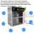 Import Multifunction UV sterilizer disinfection bedside table night table for cell phone, cloth,cash,towel from China