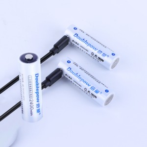 Multipurpose 2400mwh 1.5 volt lithium rechargeable aa 1.5v batteries Cell for Led Light Toy Remote Controls