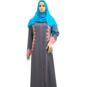 Muslim Style Design Long Dress Women Ethnic Clothing wholesale Abaya Ladies Blouse