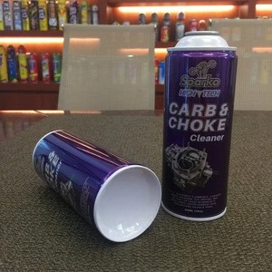 nacked-in can aerosol with coating Carb & Choke Cleaner tinplate for Carb & Choke Cleaner packaging china