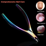 Nail Cuticle Pusher Nails Cuticle Pusher High Quality Double Sides Stainless Steel Remover Nail care