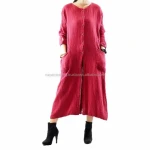 NAPAT Bohemian StyleWomen Summer Diamond Printed Blouse Tops Loose Kimono Sleeve Long