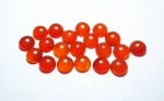 Natural carnelian smooth cabochon loose gemstone