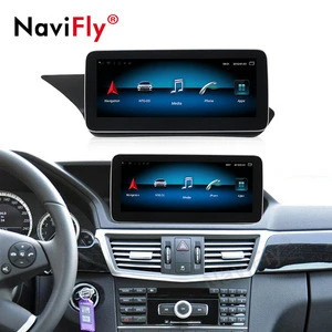 NaviFly 4+64G 10.25inch Android 9.0 car dvd player car video for benz E Class W212 2009-2015 IPS WIFI BT gps navigation Radio
