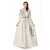 Import New 3D Sequined Flower embroidery Beading Arab Luxury  Kaftan  Printed Fabric Party Wedding  Long Sleeves Dress from China