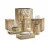 Import New 6 pieces Wood and Resin Luxury Bathroom Accessories set from India