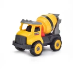 New Arrival Cheap Mini Plastic Construction Vehicle Concrete Mixer Truck Toy