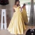 Import New Arrival Various Colored  A Line Off the Shoulder Long Satin Prom Dress 2019 from China