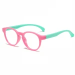 New Arrivals 2020 Cute Children Boys Girls Colorful Silicone Eyeglasses Computer Anti Blue Light Kids Glasses