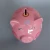 Import new ceramic Pig Saving Money Box Decal porcelain piggy banks for adults from China