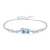 Import New Crystal Bracelet Cute Pet Cat PAWS Light Luxury Hand Jewelry Gift 925 Sterling Silver Charm Adjustable Infinite Bracelet from China