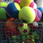 New Design 5 inch jumbo tennis ball colored tennis balls