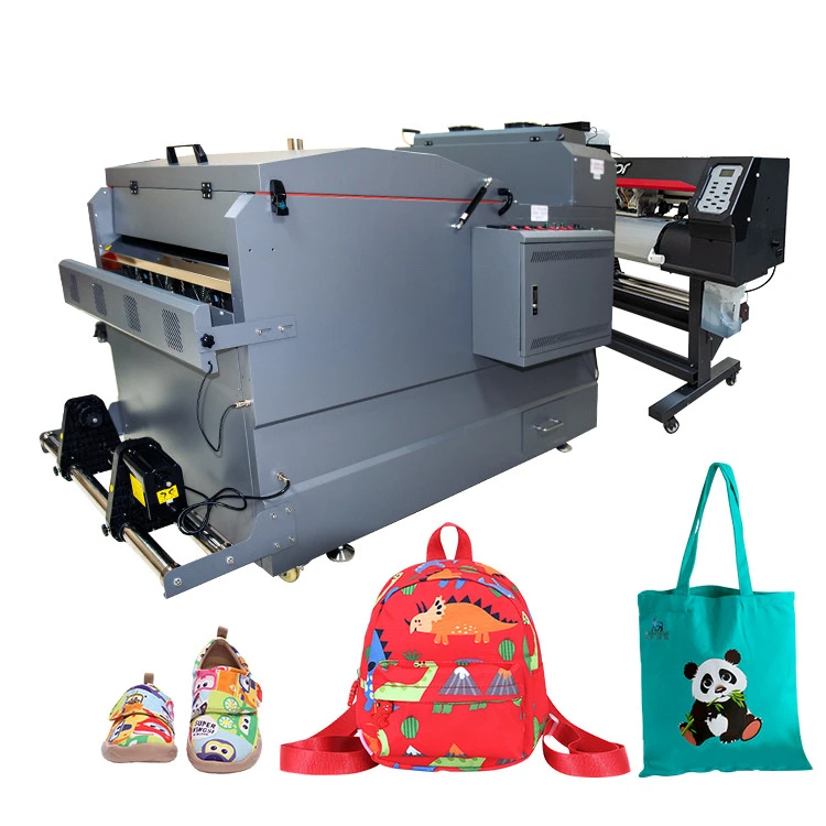 New design DTF plastisol heat transfer printer dark cotton garment printing machine with white ink