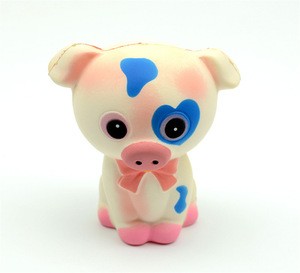 New Design Eco-friendly Mini Animal Mochi Kawaii Squishy Toys Soft Slow Rising Silicone Anti Stress Toys