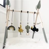 New Design High Quality Wooden Baby Gym Activity Toys With Pendants